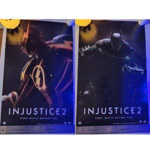 DC Injustice 2 double-sided poster